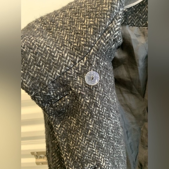 H&M Herringbone Tweed Coat - Picture 10 of 12